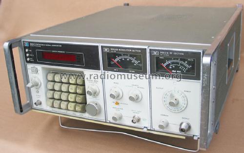 Synthesized Signal Generators 8660C; Hewlett-Packard, HP; (ID = 572354) Equipment