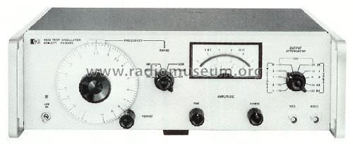 Test Oscillator 651B; Hewlett-Packard, HP; (ID = 1592701) Equipment