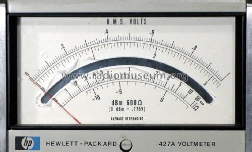 Voltmeter 427A; Hewlett-Packard, HP; (ID = 462627) Equipment