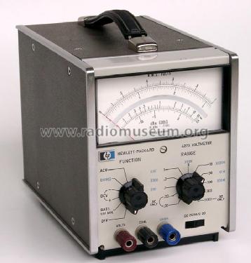 Voltmeter 427A; Hewlett-Packard, HP; (ID = 94673) Equipment