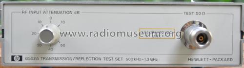 Transmission/Reflection Test Set 8502A; Hewlett-Packard, HP; (ID = 1661217) Ausrüstung