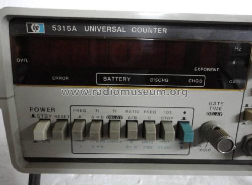Universal Counter 5315A; Hewlett-Packard, HP; (ID = 1010231) Equipment