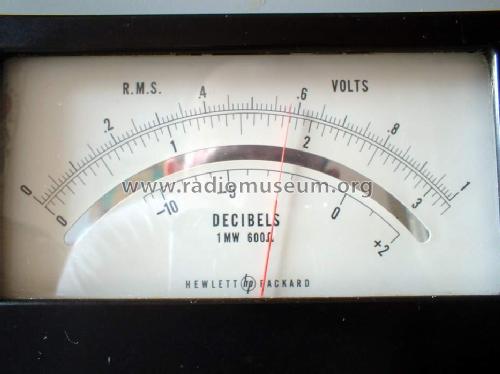 Vacuum Tube Voltmeter 400H ; Hewlett-Packard, HP; (ID = 447447) Equipment