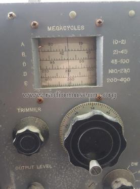 VHF Signal Generator HP 608B; Hewlett-Packard, HP; (ID = 2295697) Ausrüstung