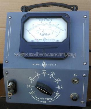 Voltmeter 400A; Hewlett-Packard, HP; (ID = 1861305) Equipment