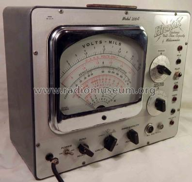 209-A Volt-Ohm Capacity Milliammeter; Hickok Electrical (ID = 1823102) Equipment