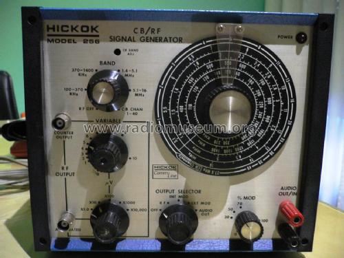 CB/RF Signal Generator 256; Hickok Electrical (ID = 1739023) Equipment