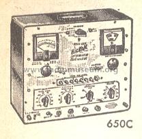 650C Video Generator; Hickok Electrical (ID = 227447) Equipment