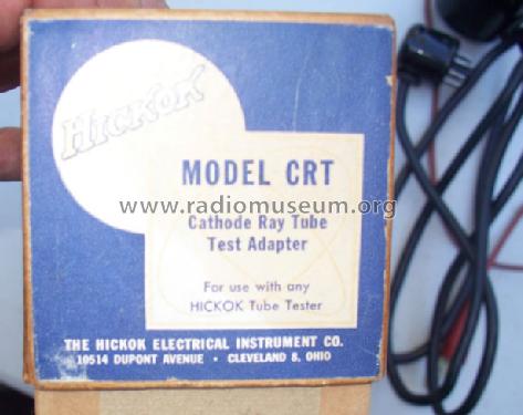 Cathode Ray Tube Test Adapter CRT; Hickok Electrical (ID = 1112770) Equipment