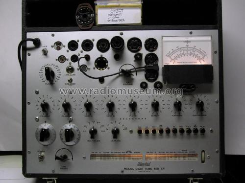 Dynamic Mutual Conductance Tube Tester 752A; Hickok Electrical (ID = 73241) Equipment