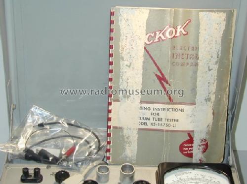 Tube Tester KS-15750-L1; Hickok Electrical (ID = 1095736) Equipment