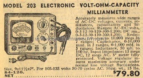 203 ; Hickok Electrical (ID = 2324464) Equipment