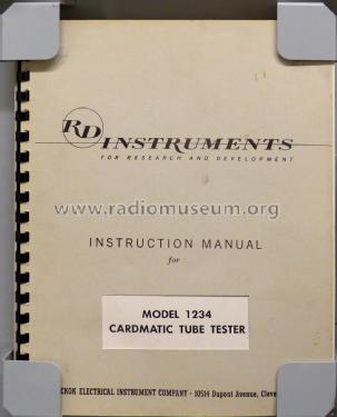 Cardmatic 1234B; Hickok Electrical (ID = 2954331) Equipment