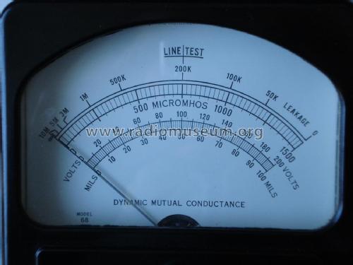 Dynamic Mutual Conductance Tube Tester 752A; Hickok Electrical (ID = 2339899) Equipment