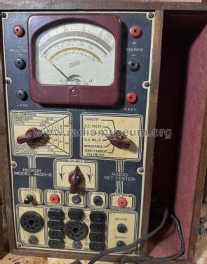 Radio Set Tester 4800-S; Hickok Electrical (ID = 3056769) Equipment