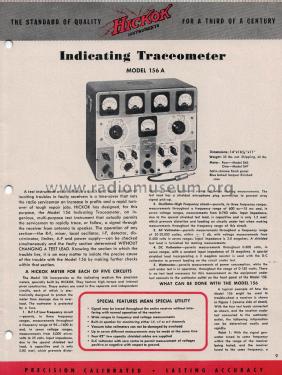 Signal Tracer 156; Hickok Electrical (ID = 2712470) Ausrüstung