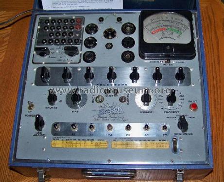 Tube and Set Tester 534; Hickok Electrical (ID = 2176252) Equipment