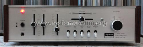 Alpha Solid State Stereo Amplifier FA-400; Highgate-Dufay; (ID = 2374271) Ampl/Mixer