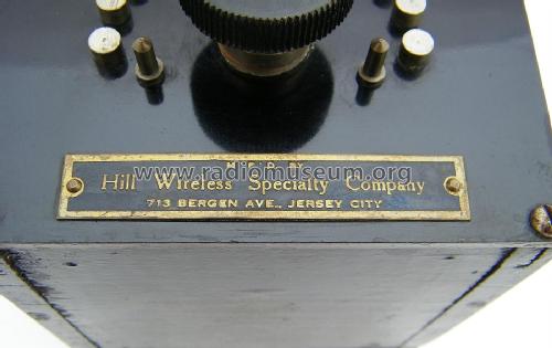 Crystal Set ; Hill Wireless (ID = 1869198) Galène
