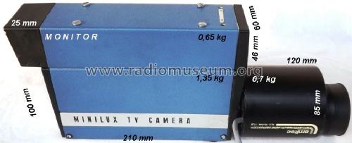Minilux TV Camera TV 11-30; Hiradástechnika (ID = 1344742) TV-studio