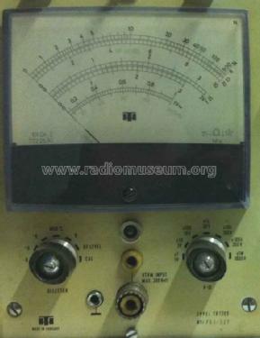 Multimeter TR-1305 / V051; Hiradástechnika (ID = 1156810) Equipment