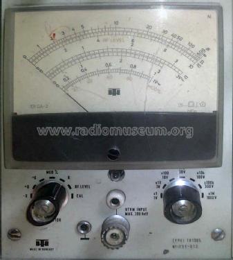 Multimeter TR-1305 / V051; Hiradástechnika (ID = 1373751) Equipment