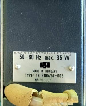 Power Supply TR-9185/BT005; Hiradástechnika (ID = 3053352) A-courant