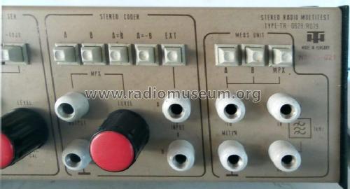 Stereo Radio Multitest Tr-0628/ R079; Hiradástechnika (ID = 1718316) Ausrüstung