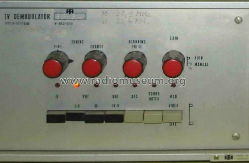 TV Demodulator TR-0771; Hiradástechnika (ID = 1453648) Equipment