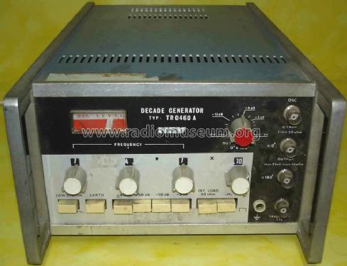 Decade Generator TR-0460A; Hiradástechnikai (ID = 1454669) Ausrüstung