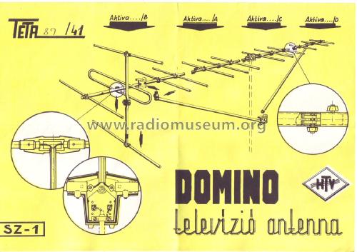 Antenna TETA Domino; Hiradótechnikai (ID = 1838815) Antenna