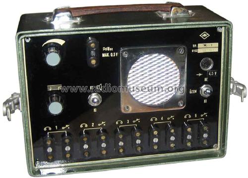 Telegrafie Trainings-Console TMG-1; Hiradótechnikai (ID = 1305819) Militär