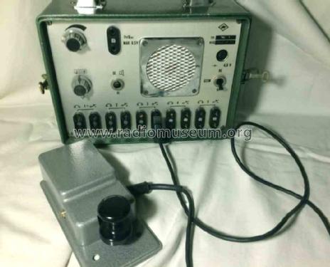Telegrafie Trainings-Console TMG-1; Hiradótechnikai (ID = 2590540) Militär