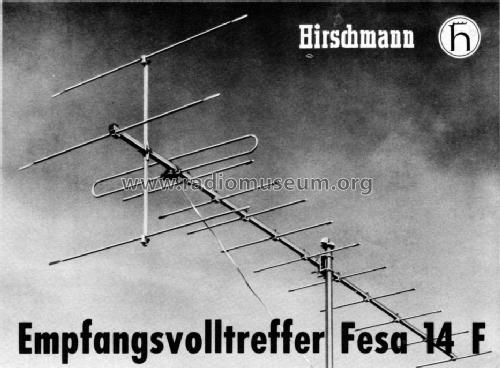 Fesa 14F ; Hirschmann GmbH & Co (ID = 1073611) Antenny