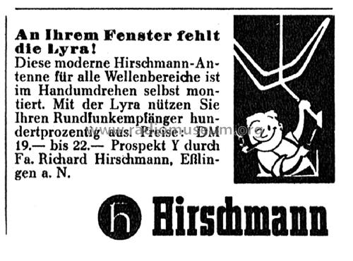 Hochleistungsantenne Lyra; Hirschmann GmbH & Co (ID = 2472199) Antenne