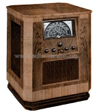 10 Valve All-World Armchair Radi 655; HMV Brand, His (ID = 944102) Radio