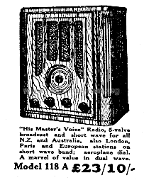 118A; His Master's Voice N (ID = 2931988) Radio