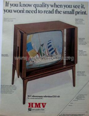 2711 BRC 3500; HMV Brand, His (ID = 1439610) Television