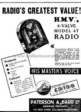 4T; His Master's Voice N (ID = 2938763) Radio