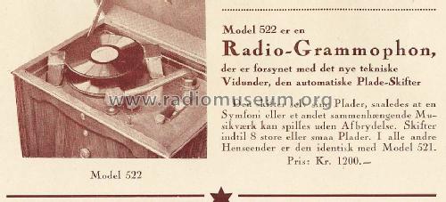 522; HMV Brand, His (ID = 1575273) Radio