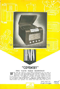 Coventry 485T-RG; His Master's Voice N (ID = 2759580) Radio