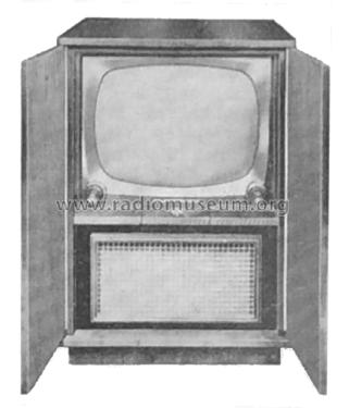 De-Luxe Console F1-A2 Ch=F1; His Master's Voice (ID = 2091332) Television