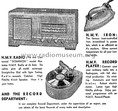 Dominion 626; His Master's Voice N (ID = 2929221) Radio