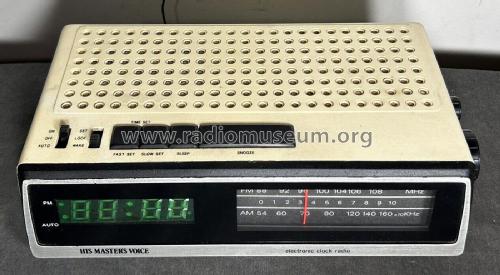 Electronic Clock Radio CR-21; His Master's Voice (ID = 2986254) Radio