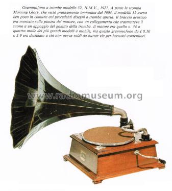 Horn Gramophone 32; HMV Brand, His (ID = 3040910) TalkingM