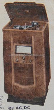 All World Radiogram 458; HMV Brand, His (ID = 2416149) Radio