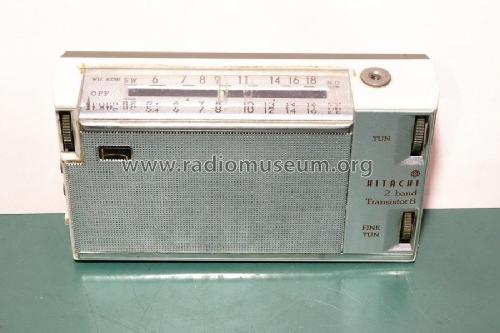 2 band Transistor 8 WH-829H; Hitachi Ltd.; Tokyo (ID = 2104142) Radio