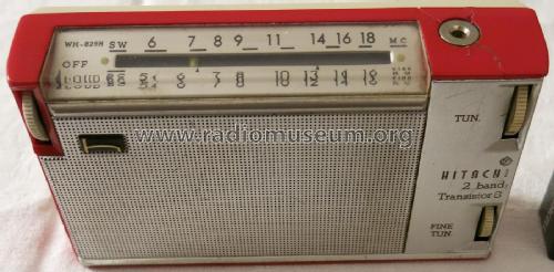 2 band Transistor 8 WH-829H; Hitachi Ltd.; Tokyo (ID = 2217649) Radio