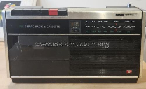 3 Band Radio & Cassette KCT-1200SA; Hitachi Ltd.; Tokyo (ID = 3039151) Radio