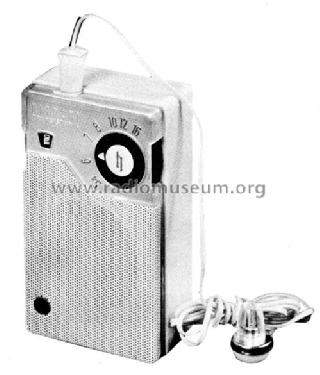 Carrie 6 Transistor TH-666 Radio Hitachi Ltd.; Tokyo |Radiomuseum.org